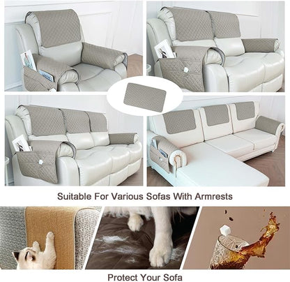 Waterproof Sofa Armrest Cover Headrest Cover - Image 7