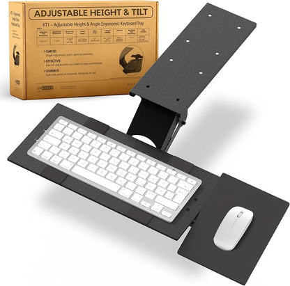 KT1 Ergonomic Keyboard Tray Under Desk - Image 2