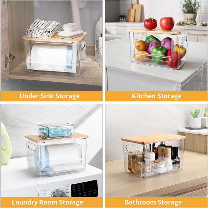 3Pcs Extra Large Laundry Room Organization and Storage, Stackable Storage - Image 4