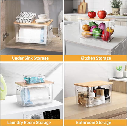 3Pcs Extra Large Laundry Room Organization and Storage, Stackable Storage - Image 4