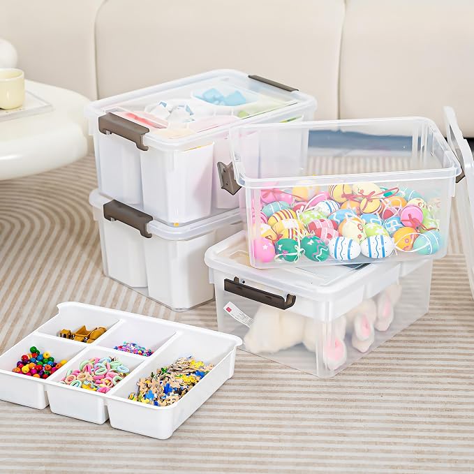 Citylife 17 QT Plastic Storage Box - Image 8