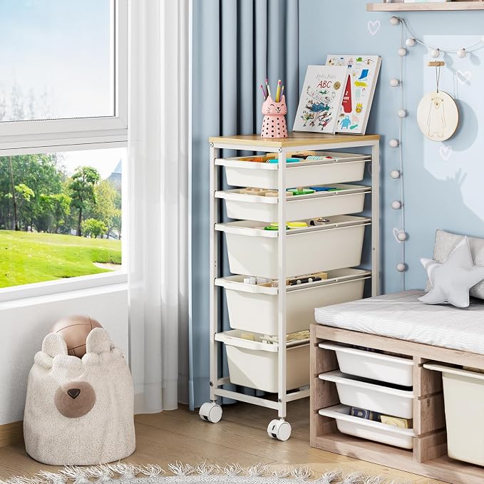 KINGBOARD Slim Rolling Cart - Image 5