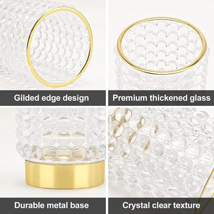 DASITON Makeup Brush Holder Organizer, Crystal Cosmetic Make Up Brush Holder - Image 6