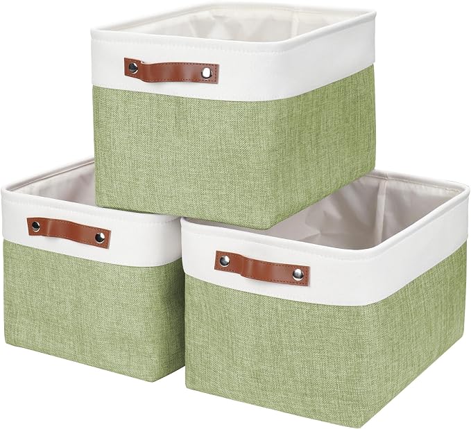 Storage Bins Large Fabric Storage Baskets by Bagnizer