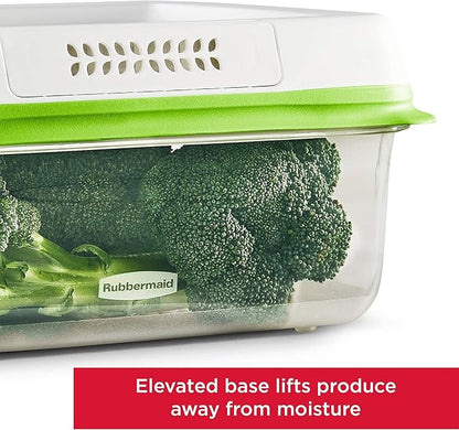 Rubbermaid FreshWorks Produce Saver, Medium and Large Storage Containers - Image 3