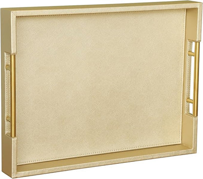 HofferRuffer Faux Leather Serving Tray by HofferRuffer