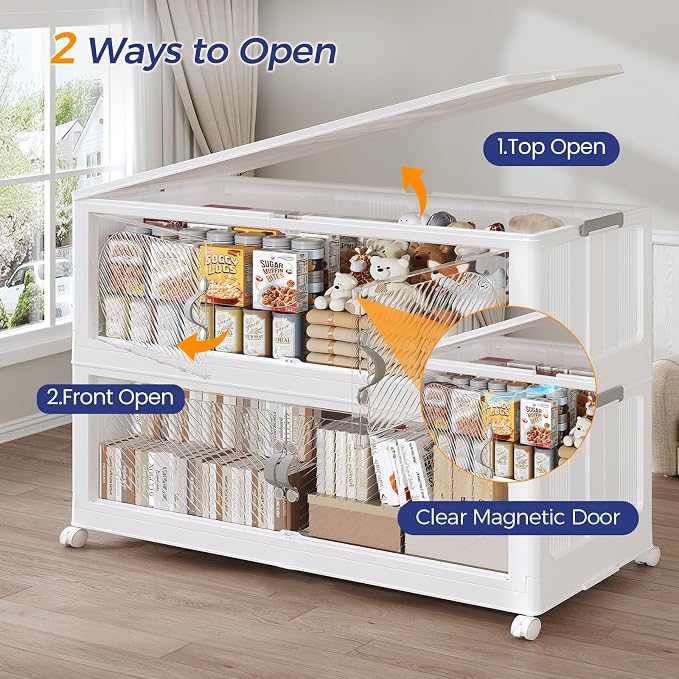 1280QT Extra Large Stackable Storage Bins - Image 4