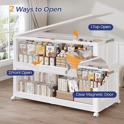 1280QT Extra Large Stackable Storage Bins - Image 4