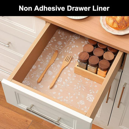 Cooyes Shelf Liner – Premium Non-Adhesive Cabinet & Drawer Liner - Image 5
