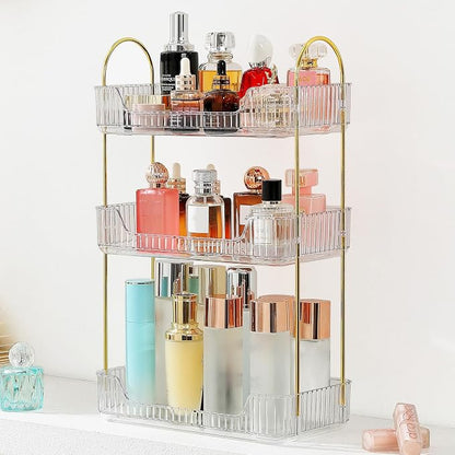 Aveniee Bathroom Counter Organizer, 3 Tier Perfume Skin Care Countertop Storage by Aveniee
