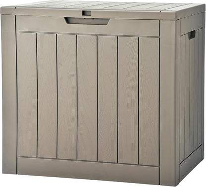 YITAHOME 30 Gallon Deck Box Outdoor Storage Box, Waterproof Resin Package by YITAHOME