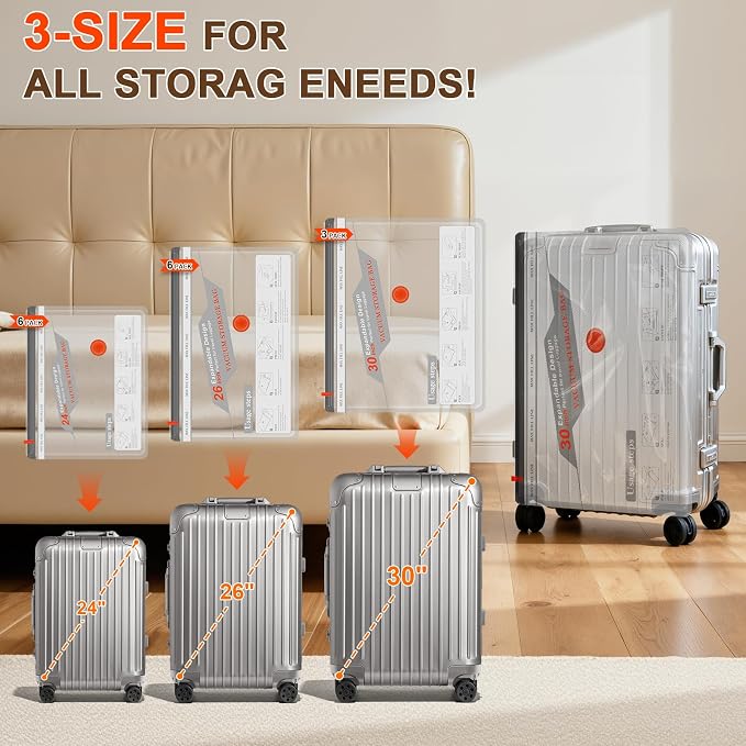 Travel Vacuum Bags with Pump - Image 3