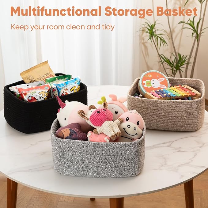 OIAHOMY 4 Pack 14.17*11.02*6.3IN Storage Baskets - Image 6
