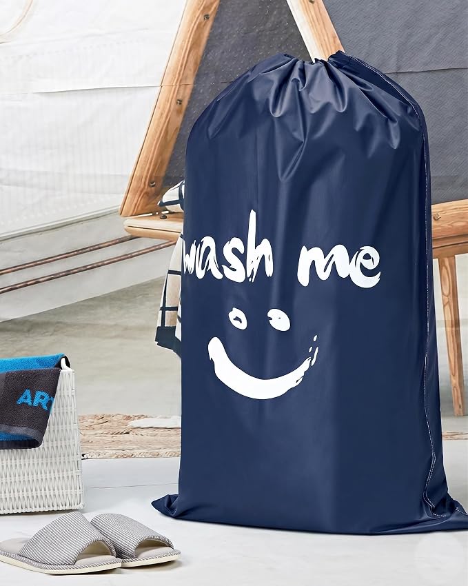 HOMEST 2 Pack XL Laundry Bags 28" x 40", Extra Large Dirty Clothes Organizer - Image 6