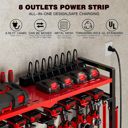 Large Power Tool Organizer Cart - Image 5