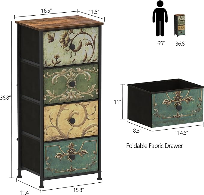 Tohomeor Small Dresser for Bedroom - Image 3