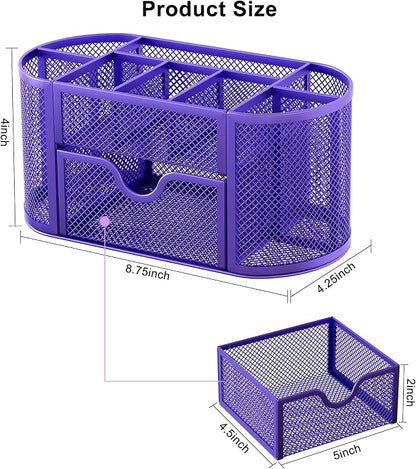 EasyPAG Mesh Pen Holder Desk Organizer - Image 8