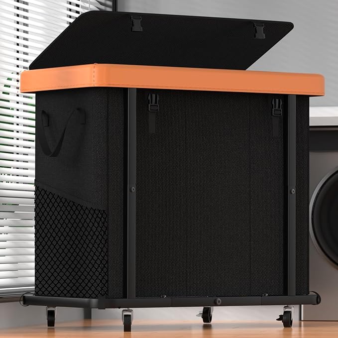 230L Large Fashion Laundry Basket by Unlockyourhomestoragelife