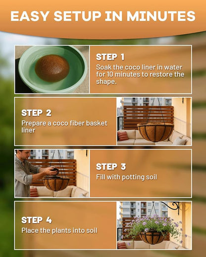 Coco Liners for Planters - Image 6