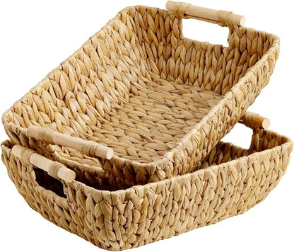 StorageWorks Hand-Woven Storage Baskets by StorageWorks