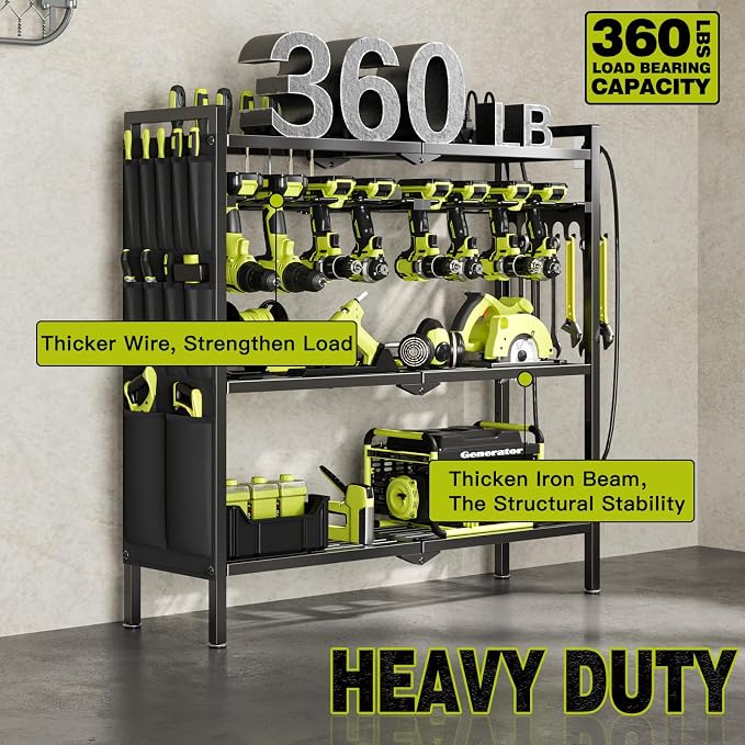Large Power Tool Organizer Cart - Image 4