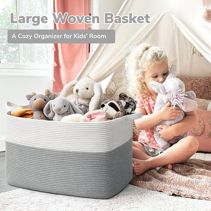 Goodpick Large Blanket Storage Baskets - Image 2