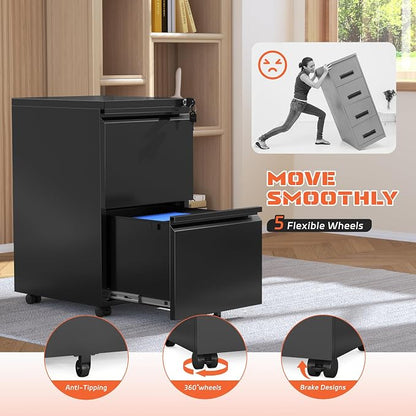 INTERGREAT Mobile File Cabinet - Image 4