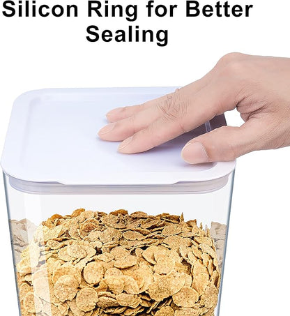 Cereal Dispenser Countertop, Cereal Containers Storage, 5L Organization and - Image 4