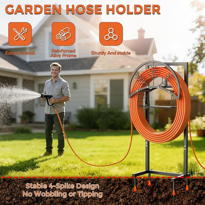 Heavy Duty Garden Hose Holder - Image 2