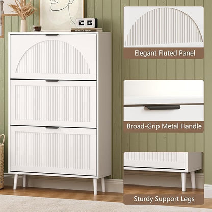 BORNOON Shoe Cabinet for Entryway - Image 5