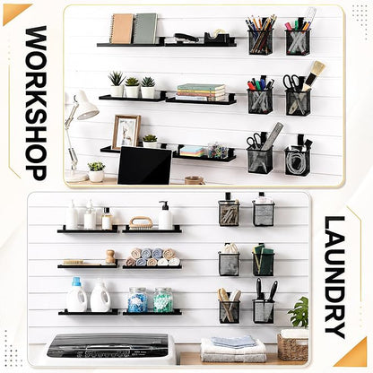 12 Sets Slatwall Accessories Shelves Cups - Image 7