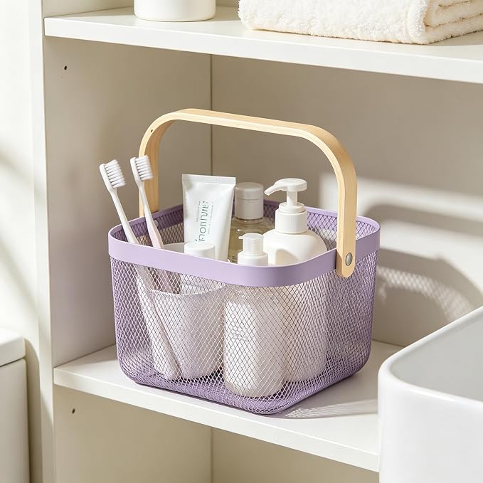 AJIODA Metal Mesh Wire Basket, Small Steel Basket - Image 4