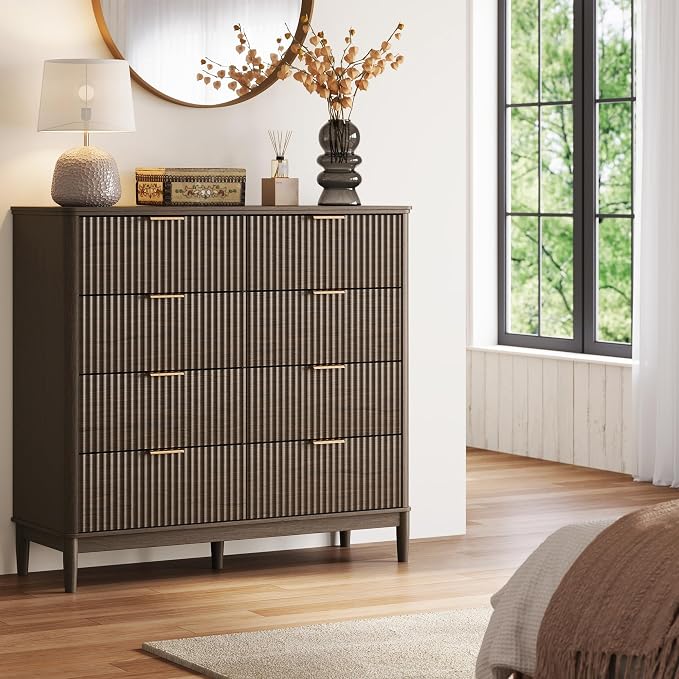 LINSY Fluted Dresser for Bedroom - Image 2