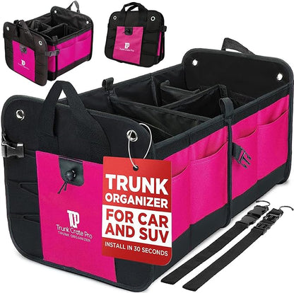 TRUNKCRATEPRO Pink Car Accessories by TRUNKCRATEPRO