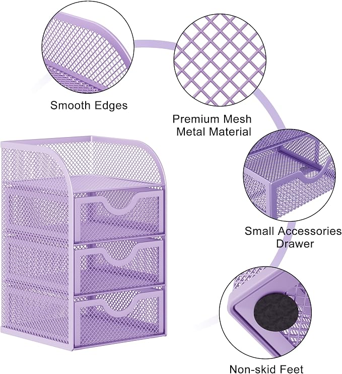EasyPAG Mesh Desk Organizer - Image 3