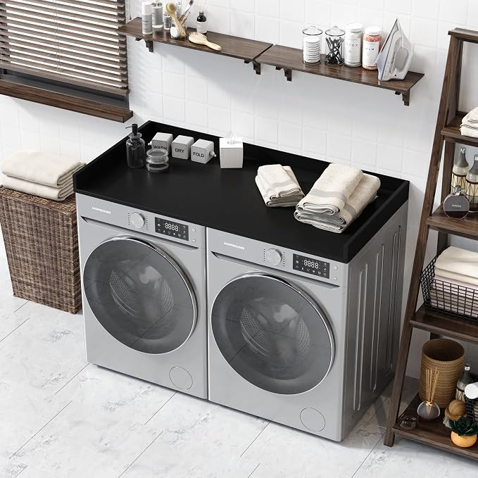 OfficeSimpli Washer Dryer Countertop, Made in USA, Non-Slip Pads, Laundry Room - Image 3