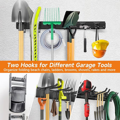Garage Tool Organizer Wall Mount, Heavy Duty 48 Inches Garage Organization and - Image 4