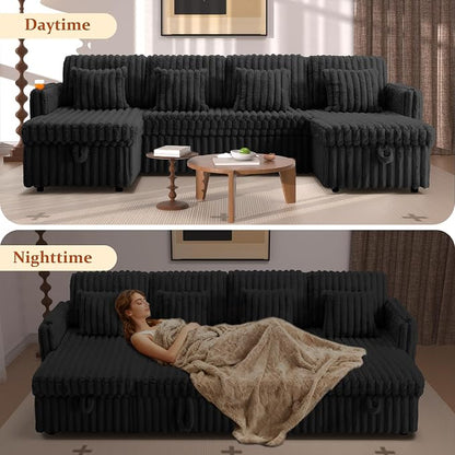 107'' Sectional Sleeper Sofa - Image 3