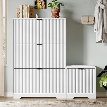 Xixini Shoe Storage Cabinet for Entryway - Image 8