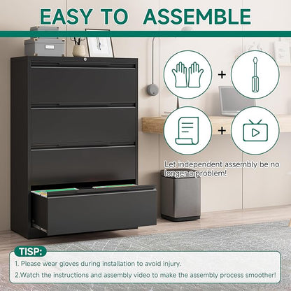 Metal Steel Filling Cabinets for Home Office - Image 4