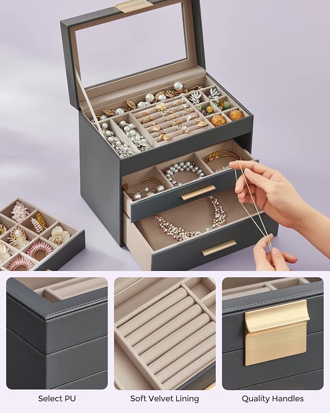 SONGMICS Jewelry Box Organizer - Image 5