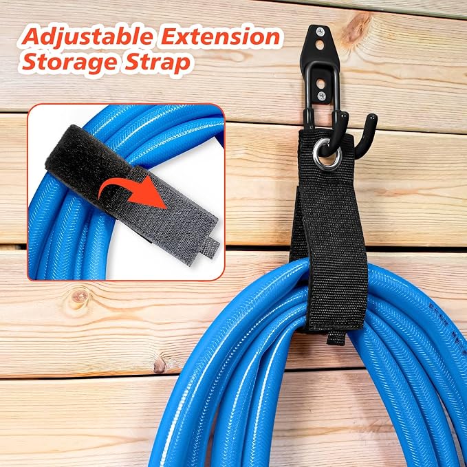 40 Pack Heavy Duty Garage Hooks, Solid Steel Wall Mount Hangers, - Image 5