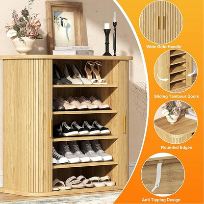 UNIQUITE Shoe Storage Cabinet - Image 5