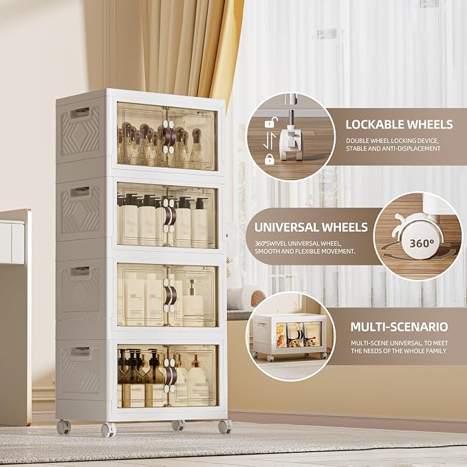 144 QT / 36 Gal Magnetic Double Door Cabinet - Image 4