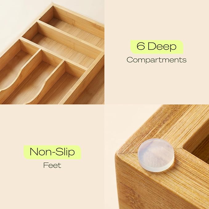 Drawer Organizer with Knife Block - Image 3