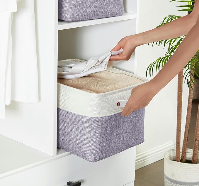 DECOMOMO Storage Baskets for Shelves - Image 2