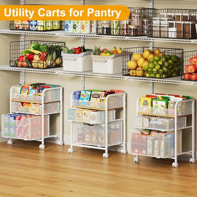 Yociyoga 3 Tier Rolling Cart - Image 9