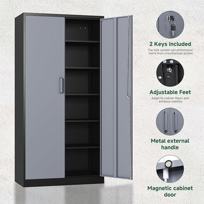 Letaya Metal Storage Cabinets - Image 6