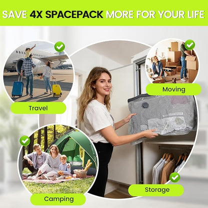 Travel Vacuum Bags with USB Pump-Portable Vacuum Packing Seal - Image 5