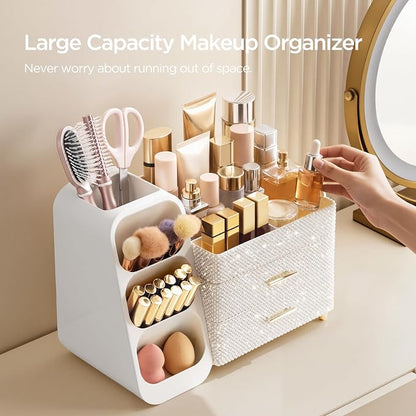 HBlife Makeup Organizer with Brush Holder - Image 4